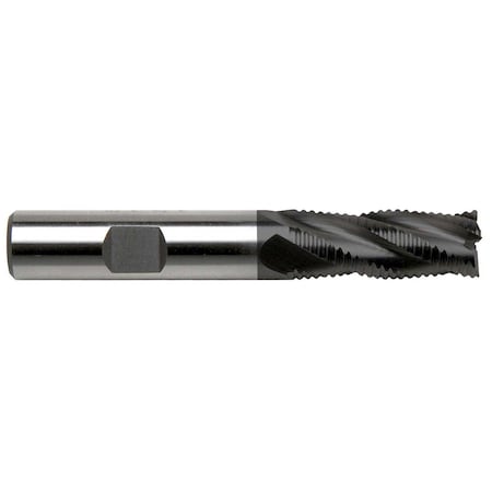 Sowa 58 Dia x 58 Shank 4Flute Regular Length Fine Pitch TiAlN Coated Roughing HSCO Cobalt End Mill 104212